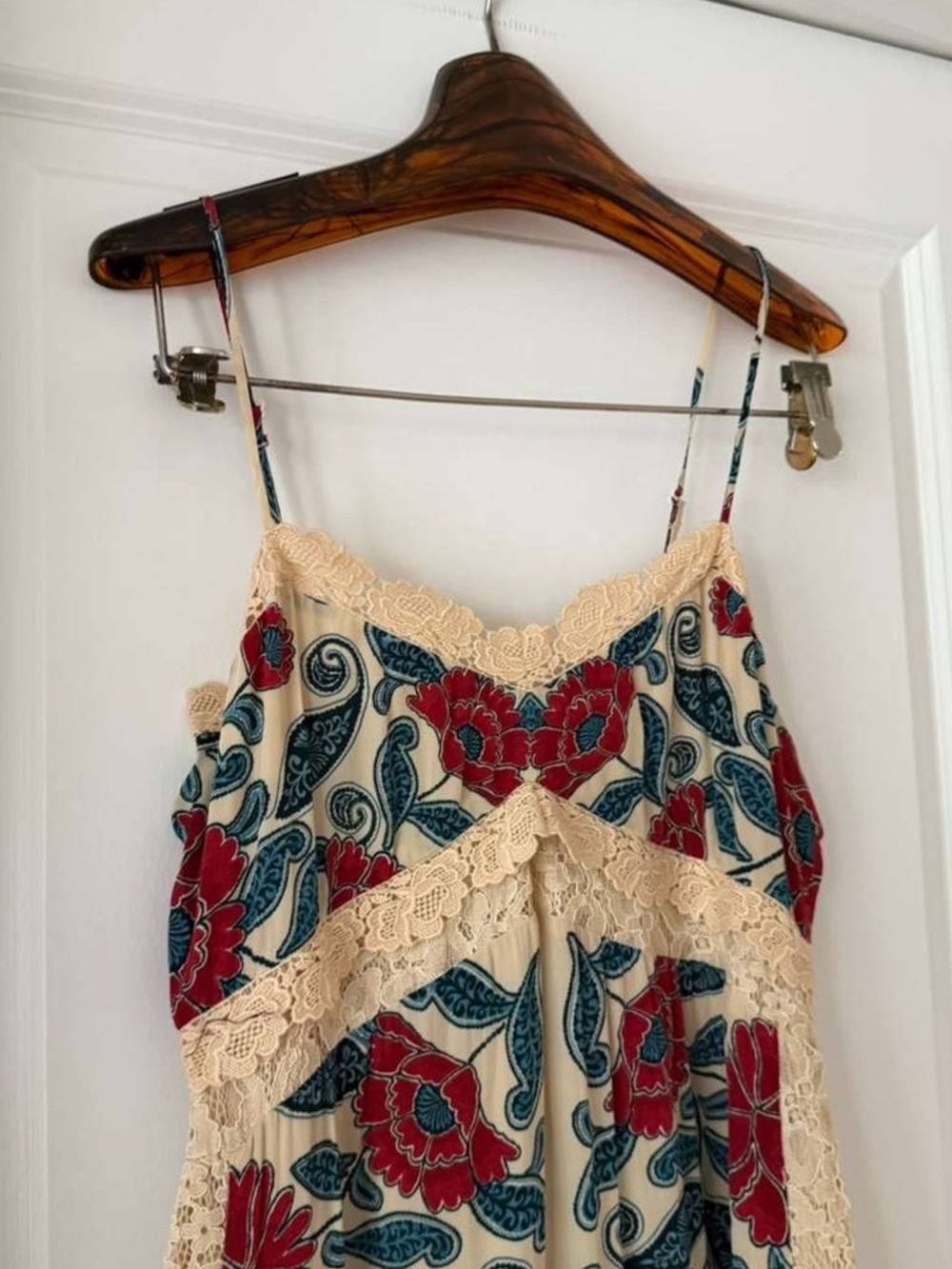 Farm Rio Sand Francesca Midi Dress - Picture 4 of 8
